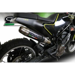 GPR E4.HU.47.DC Deeptone Carbon Slip-on Exhaust For Husqvarna Vitpilen 401 '18-'19