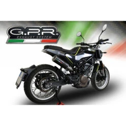 GPR E4.HU.47.M3.CA M3 Carbon Slip-on Exhaust For Husqvarna Vitpilen 401 '18-'19