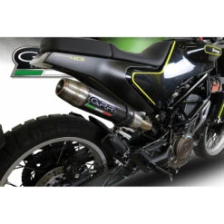GPR HU.41.DC Deeptone Carbon Slip-on Exhaust For Husqvarna Svartpilen 401 (2018-)