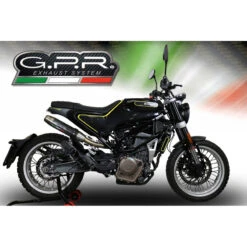 GPR HU.41.DC Deeptone Carbon Slip-on Exhaust For Husqvarna Svartpilen 401 (2018-) -Motorcycle Gear Shop gpr hu 41 dc deeptone carbon slip on exhaust image3