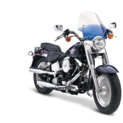 Memphis Shades Hell Cat 2-Point Handlebar Mounted Universal Windshield -Motorcycle Gear Shop hellcat