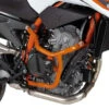 Hepco & Becker 501.7602 00 06 Engine Guard, Orange For KTM Duke 890 (2021-) -Motorcycle Gear Shop hepco becker 501 7602 00 06 becker engine guard