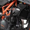 Hepco & Becker 501.7631 00 01 Crashbars, Black For KTM Duke 390 (2021-) -Motorcycle Gear Shop hepco becker 501 7631 00 01 crashbars black