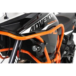 Hepco & Becker 502.7524 00 06 Tank Guard, Orange For KTM 1190 Adventure -Motorcycle Gear Shop hepco becker 502 7524 00 06 tank guard ktm 1190 image2