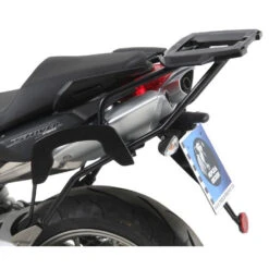 Hepco & Becker 650.7508 Rear Alu Rack, Black For Aprilia SL750 Shiver From 2010
