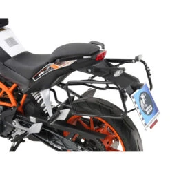 Hepco & Becker 650.7518 00 01 Side Carrier For KTM Duke 390 -Motorcycle Gear Shop hepco becker 650 7518 side carrier ktm duke 390 image2