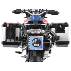 Hepco & Becker 651.665 00 22-40 Cutout Side Carrier W/ Explorer Cases BMW R1200GS LC (2013-) -Motorcycle Gear Shop hepco becker 651 665 00 22 40 side carrier w cases image5