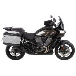 Hepco & Becker 651.7600 00 01-00-40 Xplorer Cutout Side Carrier Silver Cases For Pan America -Motorcycle Gear Shop hepco becker 651 7600 00 01 00 40 xplorer cutout image5