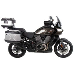 Hepco & Becker 651.7600 00 01-00-40 Xplorer Cutout Side Carrier Silver Cases For Pan America -Motorcycle Gear Shop hepco becker 651 7600 00 01 00 40 xplorer cutout image6