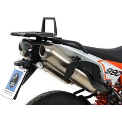 Hepco & Becker 650.763 Alurack For KTM 990 Supermoto R -Motorcycle Gear Shop hepco becker alurack ktm 990 supermoto r 02