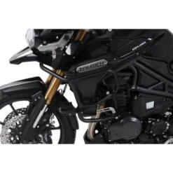 Hepco & Becker Crashbar / Engine Guard Black - Tiger Explorer 1200 -Motorcycle Gear Shop hepco becker crashbar tiger explorer 1200 02
