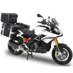 Hepco & Becker 650.7514 Lock-it Side Carrier For Aprilia Caponord 1200 -Motorcycle Gear Shop hepco becker lock it side carrier aprilia 1200 02