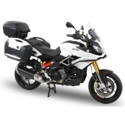 Hepco & Becker 650.7514 Lock-it Side Carrier For Aprilia Caponord 1200 -Motorcycle Gear Shop hepco becker lock it side carrier aprilia 1200 04