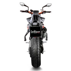 LeoVince 14253E LV One Evo Slip-on Exhaust, Stainless For KTM 790/890 Duke '21- -Motorcycle Gear Shop leovince 14253e lv one evo slip on exhaust image3