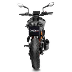 LeoVince 14393EB LV One Evo Slip-on Exhaust, Black For KTM 125/390 Duke '21- -Motorcycle Gear Shop leovince 14393eb lv one evo slip on exhaust image3