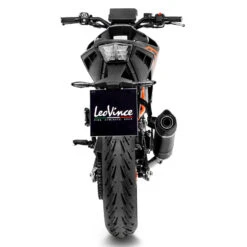 LeoVince 14394E LV One Evo Slip-on Exhaust, Carbon For KTM 125/390 Duke '21- -Motorcycle Gear Shop leovince 14394e lv one evo slip on exhaust image6