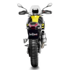 LeoVince 14402E LV One Evo Slip-on Exhaust, Stainless For Aprilia Tuareg 660 '22- -Motorcycle Gear Shop leovince 14402e lv one evo slip on exhaust image3
