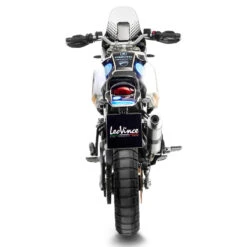 LeoVince 14428E LV One Evo Slip-on Exhaust, Stainless For Ducati DesertX '22- -Motorcycle Gear Shop leovince 14428e lv one evo slip on exhaust image3