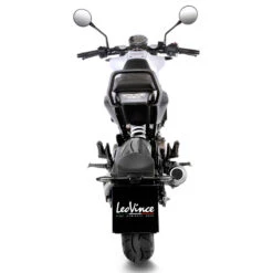 LeoVince 15219B LV-10 Black Slip-on Exhaust For Husqvarna Svartpilen/Vitpilen 401 '18-'19 -Motorcycle Gear Shop leovince 15219b lv 10 black slip on exhaust image3