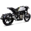 LeoVince 15220 LV-10 Stainless Slip-on Exhaust For Vitpilen/Svartpilen 701 '18-'20 -Motorcycle Gear Shop leovince 15220 lv 10 stainless slip on exhaust