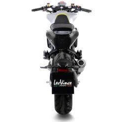 LeoVince 15220 LV-10 Stainless Slip-on Exhaust For Vitpilen/Svartpilen 701 '18-'20 -Motorcycle Gear Shop leovince 15220 lv 10 stainless slip on exhaust image3