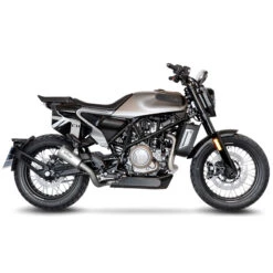 LeoVince 15220 LV-10 Stainless Slip-on Exhaust For Vitpilen/Svartpilen 701 '18-'20 -Motorcycle Gear Shop leovince 15220 lv 10 stainless slip on exhaust image5