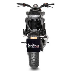 LeoVince 15220 LV-10 Stainless Slip-on Exhaust For Vitpilen/Svartpilen 701 '18-'20 -Motorcycle Gear Shop leovince 15220 lv 10 stainless slip on exhaust image6