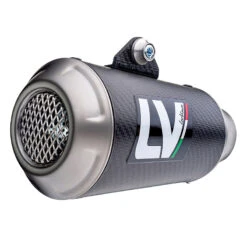 LeoVince 15220C LV-10 Carbon Slip-on Exhaust For Vitpilen/Svartpilen 701 '18-'20 -Motorcycle Gear Shop leovince 15220c lv 10 carbon slip on exhaust image3
