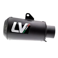 LeoVince 15220FB LV-10 Full Black Slip-on Exhaust For Vitpilen/Svartpilen 701 '18-'20 -Motorcycle Gear Shop leovince 15220fb lv 10 full black slip on exhaust image6