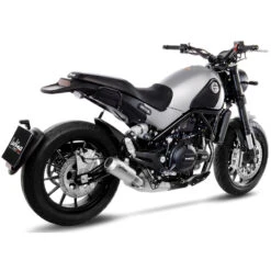 LeoVince 15226 LV-10 Stainless Slip-on Exhaust For Benelli Leoncino/Trail 500 '17-