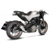LeoVince 15242 LV-10 Stainless Slip-on Exhaust For Husqvarna Vitpilen/Svartpilen '20- -Motorcycle Gear Shop leovince 15242 lv 10 stainless slip on exhaust