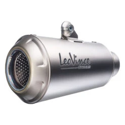 LeoVince 15242T LV-10 Titanium Slip-on Exhaust For Husqvarna Vitpilen/Svartpilen '20- -Motorcycle Gear Shop leovince 15242t lv 10 titanium slip on exhaust image4