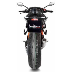LeoVince 15243 LV-10 Stainless Slip-on Exhaust For KTM 1290 Super Duke R/Evo '20- -Motorcycle Gear Shop leovince 15243 lv 10 stainless slip on exhaust image3