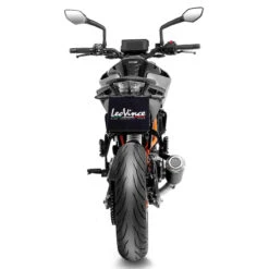 LeoVince 15249C LV-10 Carbon Slip-on Exhaust For KTM 390 Duke (2021-) -Motorcycle Gear Shop leovince 15249c lv 10 carbon slip on exhaust image3