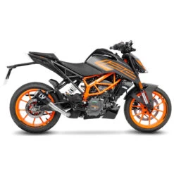 LeoVince 15249C LV-10 Carbon Slip-on Exhaust For KTM 390 Duke (2021-) -Motorcycle Gear Shop leovince 15249c lv 10 carbon slip on exhaust image5