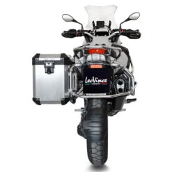 LeoVince 15301B LV-12 Black Slip-on Exhaust For BMW R1200GS '17-'18 / R1250GS '19- -Motorcycle Gear Shop leovince 15301b lv 12 black slip on exhaust image3