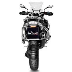 LeoVince 15301B LV-12 Black Slip-on Exhaust For BMW R1200GS '17-'18 / R1250GS '19- -Motorcycle Gear Shop leovince 15301b lv 12 black slip on exhaust image6