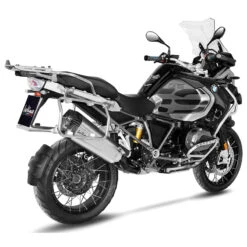 LeoVince 15301T LV-12 Titanium Slip-on Exhaust For BMW R1200GS '17-'18 / R1250GS '19- -Motorcycle Gear Shop leovince 15301t lv 12 titanium slip on exhaust image4