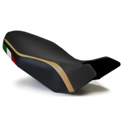Luimoto 1082101 Team Italia Seat Covers For Ducati Hypermotard (2007-2012) -Motorcycle Gear Shop luimoto 1082103 seat covers ducati hypermotard