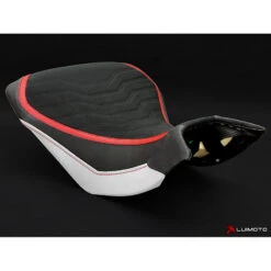 Luimoto 1331101 Team Italia Rider Seat Cover For Ducati Multistrada (2015-current) -Motorcycle Gear Shop luimoto 1331101 team italia rider seat cover image7