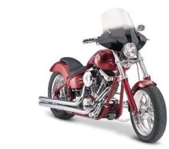 Memphis Shades Demon 2-Point Handlebar Mounted Universal Windshield -Motorcycle Gear Shop memphis demon1