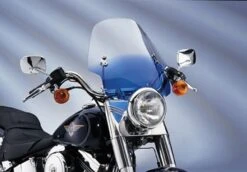 Memphis Shades Hell Cat 2-Point Handlebar Mounted Universal Windshield -Motorcycle Gear Shop memphis hellcat