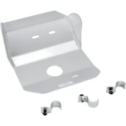 Moose Racing M207X Skid Plate, Silver For Husqvarna CR250/CR360/WR250/WR300/WR360