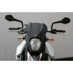MRA 04.002.SP Sport Screen 9.44 Inch Windshield For KTM 990 Supermoto -Motorcycle Gear Shop mra 04 002 sp sport screen windshield ktm 990 2