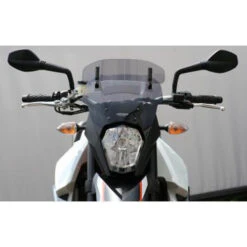 MRA 04.002.VT Vario Touring Screen Windshield For KTM 990 Supermoto SM/SMR -Motorcycle Gear Shop mra 04 002 vt vario touring screen ktm 990 2