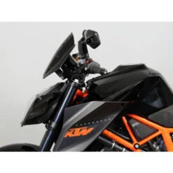 MRA 4025066146413 Double-Bubble NRM Racing Windshield For KTM 1290 Super Duke R '14-'16 -Motorcycle Gear Shop mra 04 003 r racing screen windshield ktm 1290 1