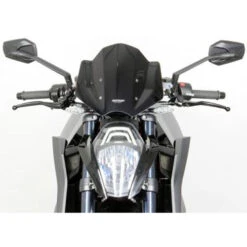 MRA 4025066146413 Double-Bubble NRM Racing Windshield For KTM 1290 Super Duke R '14-'16 -Motorcycle Gear Shop mra 04 003 r racing screen windshield ktm 1290 3