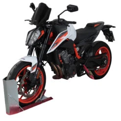 MRA 4025066170685 Racing Windshield "NRM" For KTM Duke 890 R (2019-) -Motorcycle Gear Shop mra 4025066170685 racing windshield nrm image6