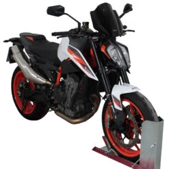 MRA 4025066170685 Racing Windshield "NRM" For KTM Duke 890 R (2019-) -Motorcycle Gear Shop mra 4025066170685 racing windshield nrm image8