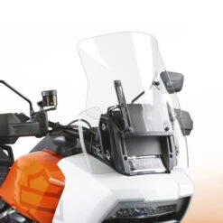 National Cycle N20414 VStream Mid Windscreen, Clear For Harley Pan America '21- -Motorcycle Gear Shop national cycle n20414 vstream mid windscreen image4
